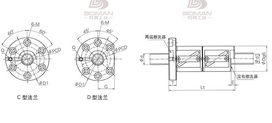 KURODA GR5012FD-DALR 日本黑田精工丝杆如何